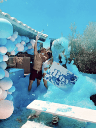 1 Hour Gender Reveal Foam Party